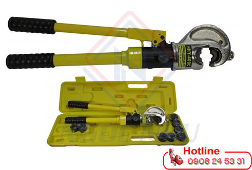 Kìm bấm đầu cos thủy lực hiệu TLP Model HHY-400C